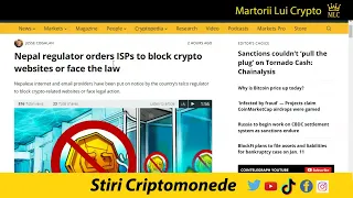 Stiri Crypto: Bancile fug de Critomonede, Microsoft si Chat GPT, Bitcoin, Ripple XRP, CBDC, Solana