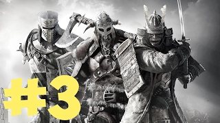 For Honor #3 - Легион черного камня. Компания на реалистичном уровне сложности.