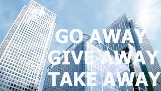 Английские фразовые глаголы: take away - give away - go away