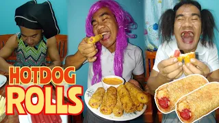 Ang masarap na Meryenda | Hotdog Cheese Roll