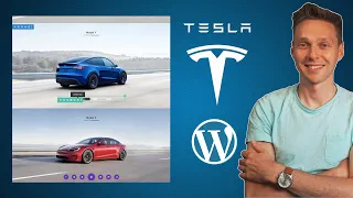 Make the Tesla Website in WordPress | Divi Tutorial