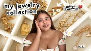 MY JEWELRY COLLECTION & WHERE I GET THEM (try-on + everyday pieces) 🤎✨| Jammy Cruz