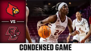 Louisville vs. Boston College Condensed Game | 2023-24 ACC Women's Basketball