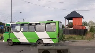 Проезд по городу на автобусе 18 г.Талдыкорган, разговор про новый канал