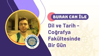 Dil ve Tarih-Coğrafya Fakültesinde Bir Gün [VLOG]