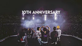 ~ Happy 10th anniversary BTS 💜