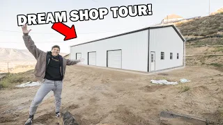 MASSIVE AUTOMOTIVE DREAM GARAGE IS COMPLETE!