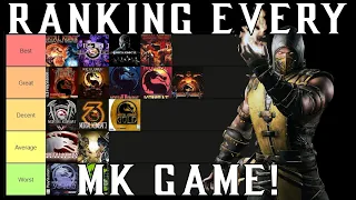 Ranking Every Mortal Kombat Game!