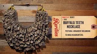 Naga Headhunters' Buffalo Teeth Necklace