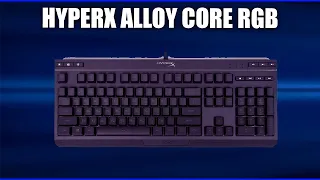 Игровая клавиатура HyperX Alloy Core RGB