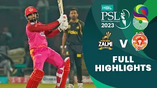 Full Highlights | Islamabad United vs Peshawar Zalmi | Match 32 | HBL PSL 8 | EHTEZZZAM