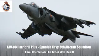 EAV-8B Harrier II Plus - Spanish Navy - Royal International Air Tattoo (RIAT) 2019 (Day 3)