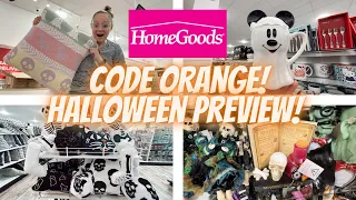CODE ORANGE | HOMEGOODS HALLOWEEN PREVIEW 2023 | SHOP WITH ME & HAUL | DECOR HUNTING 🎃🎃
