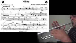 Misty - trumpet theme