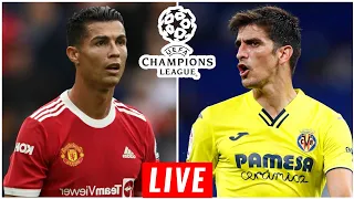 🔴 Man United vs Villarreal | UEFA Champions League | Live Match Today 2021 🎮PES21 Gameplay