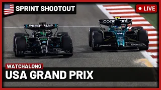 F1 Live - United States GP Sprint Shootout Watchalong | Live timings + Commentary
