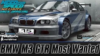 NFS NL || BMW M3 GTR || Most Wanted (Customization)