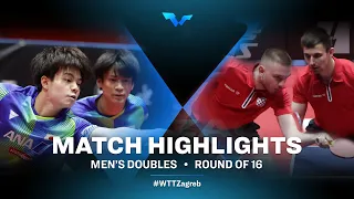 Yukiya Uda/Shunsuke Togami vs Frane Kojic/Ivor Ban | MD | WTT Contender Zagreb 2022 | (R16)