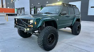 Built 2001 Forest Green Jeep Cherokee XJ