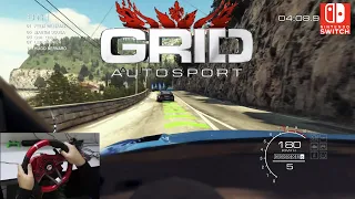 Let's Play Grid Autosport with Hori Mario Kart Racing Wheel Pro Deluxe (Nintendo Switch) (4)