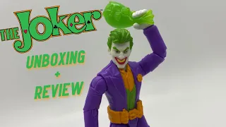 TACTICAL JOKER Unboxing and Review! (Spinmaster BATMAN Action Figure)