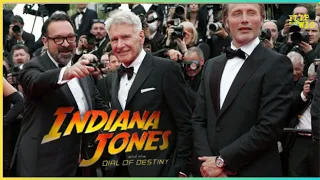 Mads Mikkelsen reacts to watching Indiana Jones 5 for the first time at Cannes Film Festival!