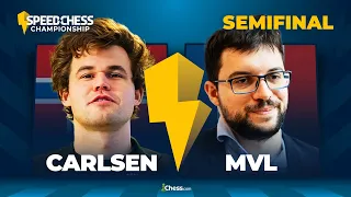 Magnus v. MVL | World Blitz Champion Versus World Chess Champion For FINALS Seat! | SCC 2022