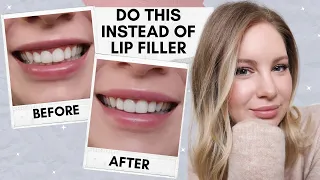 The “Secret” Trick for Bigger Lips WITHOUT Lip Filler!