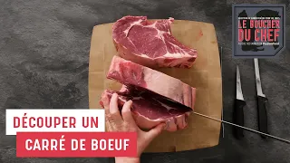 Découper un carré de boeuf