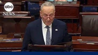 Senator Chuck Schumer honors the late Senator Dianne Feinstein on the Senate floor