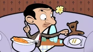 Sofa dinner with Teddy | Mr. Bean Official Cartoon
