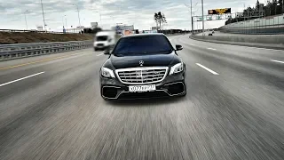 УГНАЛИ S63 AMG!! Stage 2 на 710 сил и гонка с A8L!