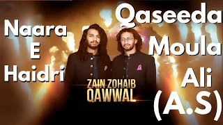 Naara e Haideri | Zain Zohaib Qawal | Live Performance