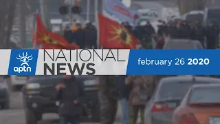 APTN National News February 26, 2020 – Wet’suwet’en talks break down, Winnipeg vandalism