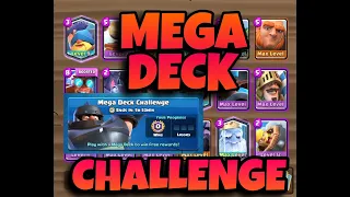 MEGA DECK CHALLENGE | Using 18 Random Cards  To Destroy Our Opponents | (Clash Royale)