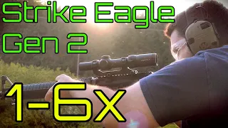 Vortex Strike Eagle Gen 2 1-6x  - Best Budget LPVO under $300? - AR-BDC3 Reticle - 1-6x VS 1-8x
