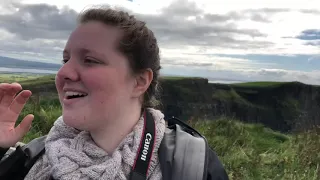 Risking it all at the Cliffs of Moher!