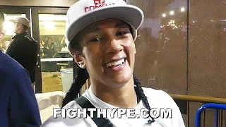 AMANDA SERRANO MOMENTS AFTER BEATING HEATHER HARDY; CELEBRATES WITH FANS: "SHE WASN'T ON MY LEVEL"