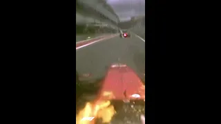 When Kimi Caught Fire in the Pit Lane 😱 #Shorts