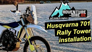 Adventure-bike.be Husqvarna 701 / KTM 690 Rally Tower installation