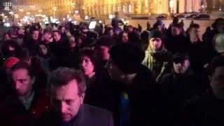 Как начинался Майдан в Киеве -  21 ноября 2013. История!