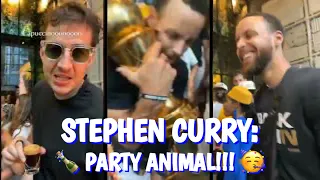 Steph Curry PARTIES HARD after Warriors parade w Ayesha, Wiggins; Draymond: “F— everybody”🤳UP-CLOSE