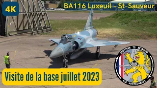 Visite base de la BA116 Luxeuil - St-Sauveur 11-07-2023