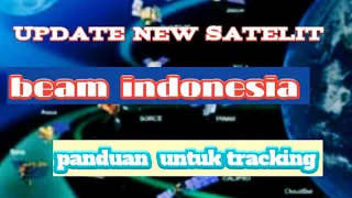 UPDATE NEW SATELIT BEAM INDONESIA, PANDUAN UNTUK TRACKING