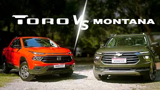 Fiat Toro Endurance 1.3 x Chevrolet Montana Premier 1.2 - QUAL PICAPE É A MELHOR PRA VOCÊ?