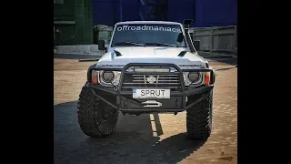 Небольшой обзор Nissan Patrol после покраски!!!