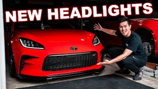 NEW SEQUENTIAL GR86 HEADLIGHTS | Road to SEMA 2023