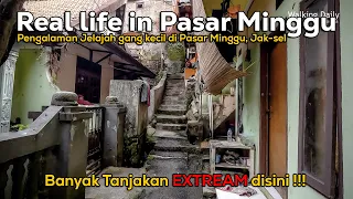 Pengalaman Jelajah Gang Kecil di Pasar Minggu | Real In life Jakarta Indonesia