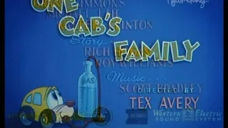 One Cab's Family (1952) - 80s remaster titles (with enhanced sound)