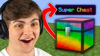 Minecraft, But Chests Are Super...